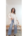 Blazer manga fruncida