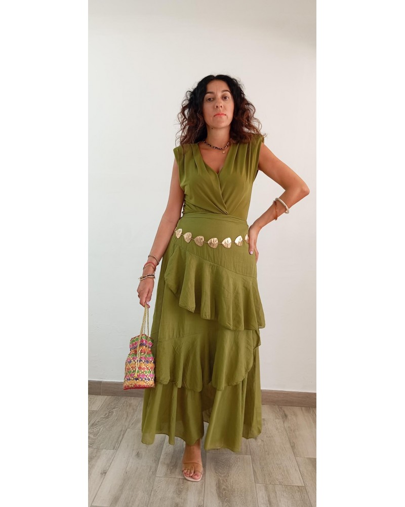 Falda Volantes 