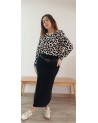 Falda Tania negra